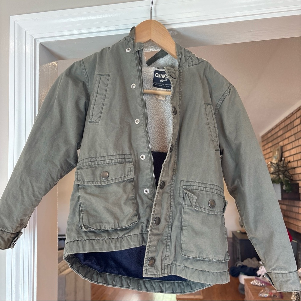 OshKosh B'gosh Kids Olive Green Jacket